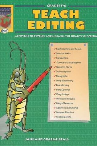 Cover of Teach Editing, Grades 5-6