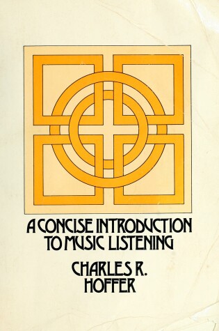 Cover of A Concise Introduction to Music Listening