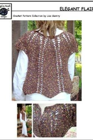 Cover of Elegant Flair - Crochet Pattern for Vest