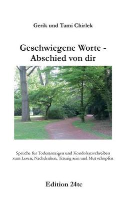 Book cover for Geschwiegene Worte - Abschied von dir