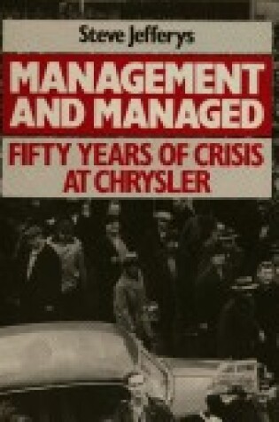 Cover of Management and Managed