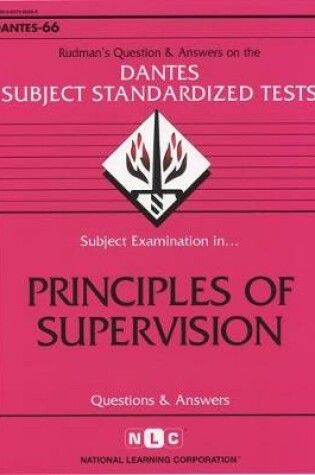 Cover of Principles of Supervision