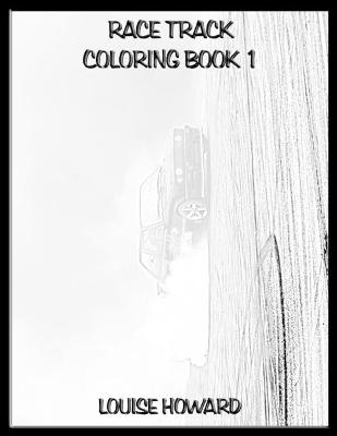 Cover of Race Track Coloring book 1