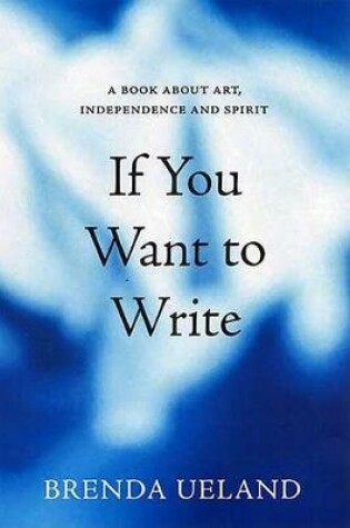 Cover of If You Want To Write