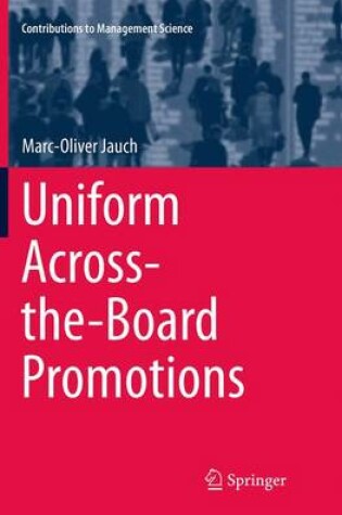 Cover of Uniform Across-the-Board Promotions