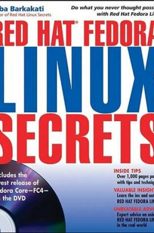 Cover of Red Hat Fedora Linux Secrets