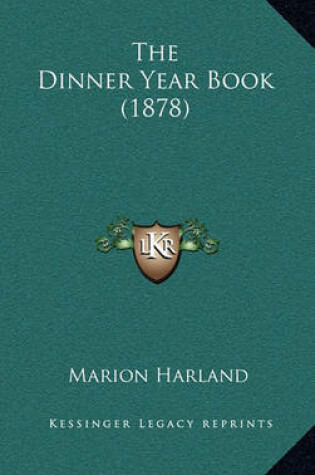 Cover of The Dinner Year Book (1878)