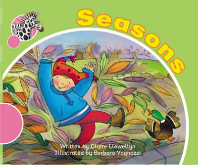 Book cover for Spotty Zebra Pink A Change - Seasons