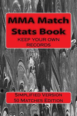 Cover of MMA Match Stats Book