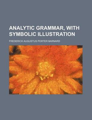 Book cover for Analytic Grammar, with Symbolic Illustration