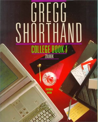 Book cover for Gregg Shorthand, College Book 1