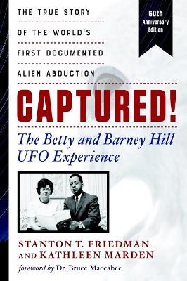 Book cover for Captured! the Betty and Barney Hill UFO Experience - 60th Anniversary Edition