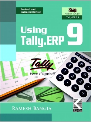 Book cover for Using Tally. ERP 9