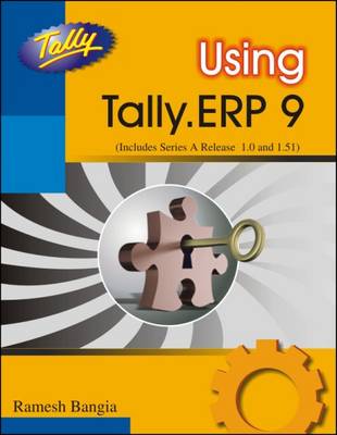 Book cover for Using Tally. ERP 9