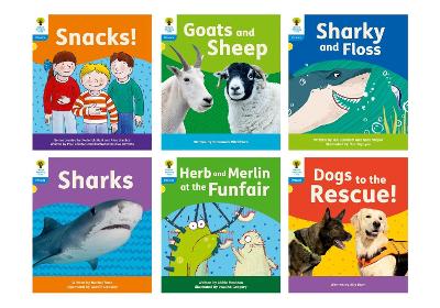 Cover of Oxford Reading Tree: Floppy's Phonics Decoding Practice: Oxford Level 3: Mixed Pack of 6