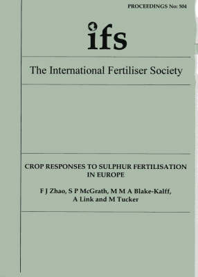 Cover of Crop Responses to Sulphur Fertilisation in Europe