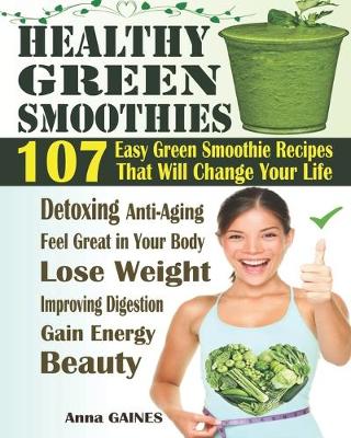 Book cover for Healthy Green Smoothies