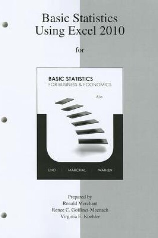 Cover of Basic Statistics Using Excel 2010 to Accompany Basic Statistics for Business & Economics