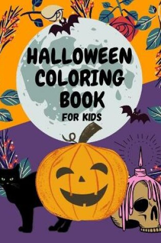 Cover of Halloween Coloring Book for Kids