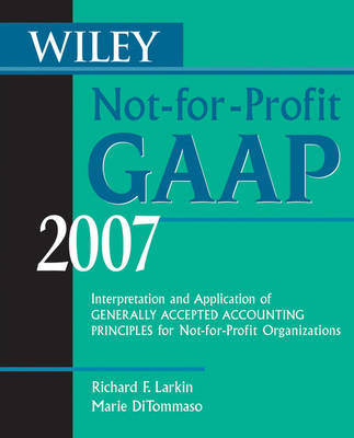 Book cover for Wiley Not-for-Profit GAAP