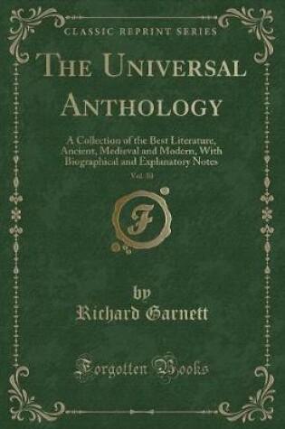 Cover of The Universal Anthology, Vol. 30