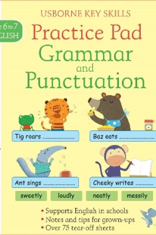 Cover of Grammar & Punctuation Practice Pad 6-7