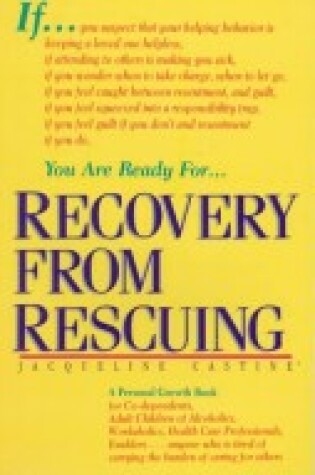 Cover of Recovery from Rescuing