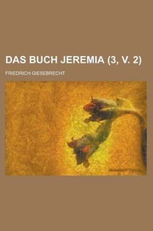 Cover of Das Buch Jeremia (3, V. 2 )