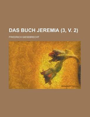 Book cover for Das Buch Jeremia (3, V. 2 )