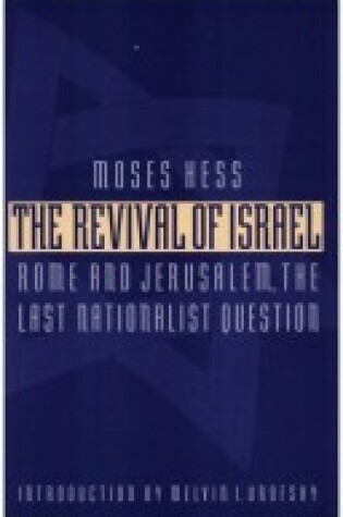 Cover of The Revival of Israel