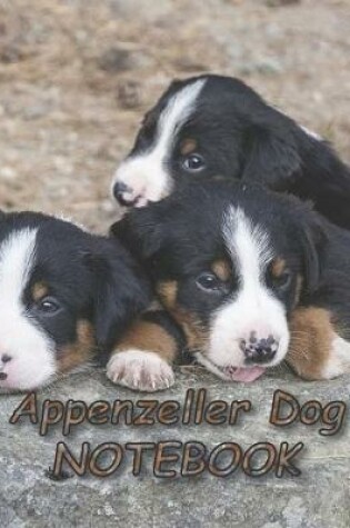 Cover of Appenzeller Dog NOTEBOOK