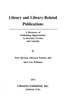 Book cover for Library and Library Related Publications