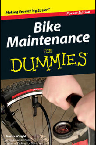 Cover of Bike Maintenance For Dummies