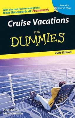 Cover of Cruise Vacations For Dummies