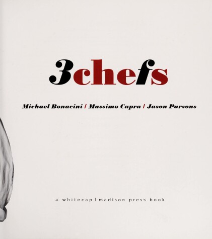 Book cover for 3 Chefs: The Kitchen Men