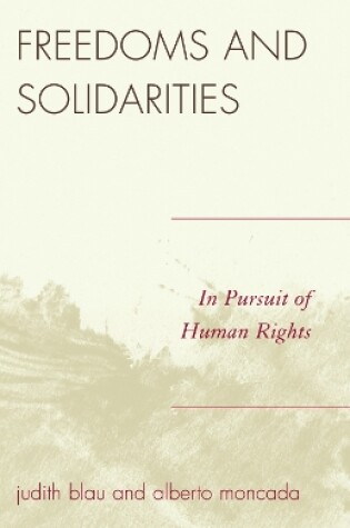 Cover of Freedoms and Solidarities