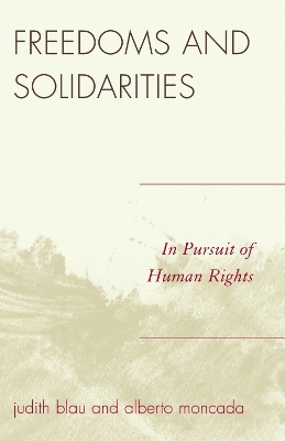 Book cover for Freedoms and Solidarities