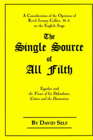 Cover of The Single Source of All Filth