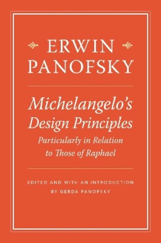 Cover of Michelangelo’s Design Principles, Particularly in Relation to Those of Raphael