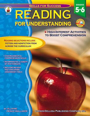 Book cover for Reading for Understanding, Grades 5 - 6