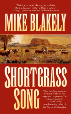 Book cover for Shortgrass Song