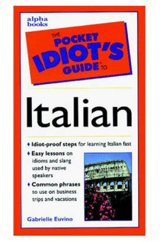 Cover of The Pocket Idiot's Guide to Italian Phrases