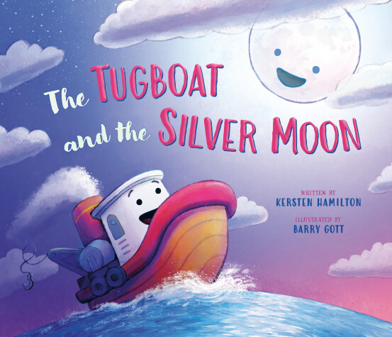 Book cover for The Tugboat and the Silver Moon