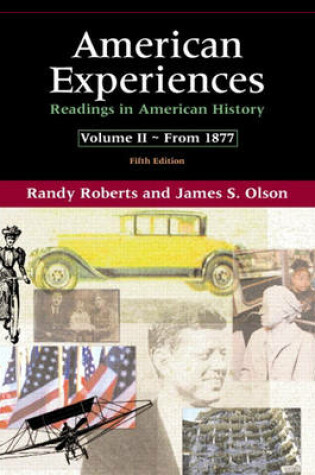 Cover of American Experiences
