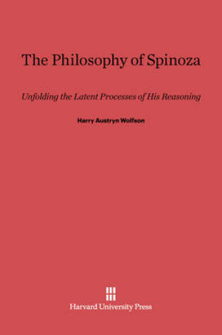 Cover of The Philosophy of Spinoza
