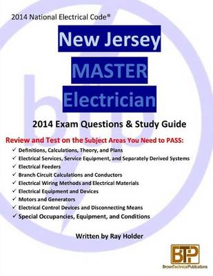 Book cover for New Jersey 2014 Master Electrician Study Guide