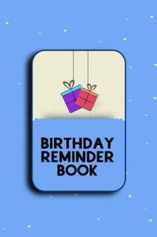 Cover of Birthday Reminder Book