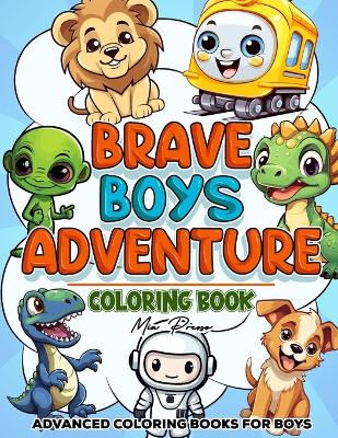 Book cover for Advanced Coloring Books For Boys