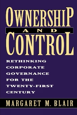 Book cover for Ownership and Control
