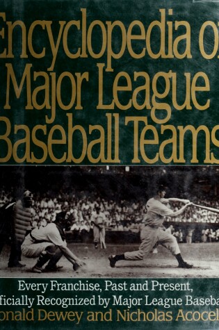 Cover of Encyclopedia of Major League Baseball Teams